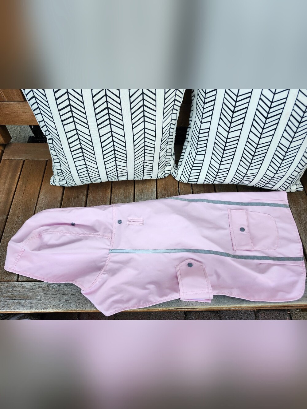 Humane Society Pink Waterproof Rajn Jacket Size L